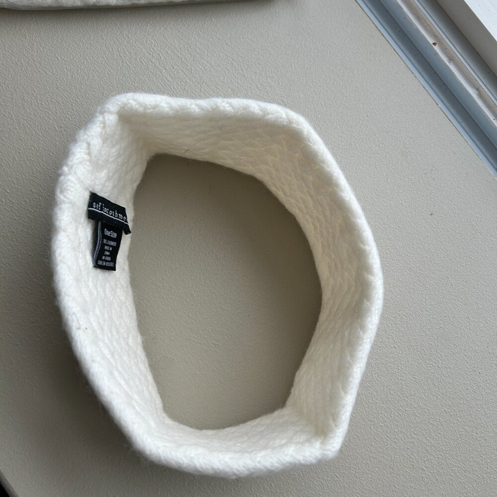 100% cashmere headband - ear warmer